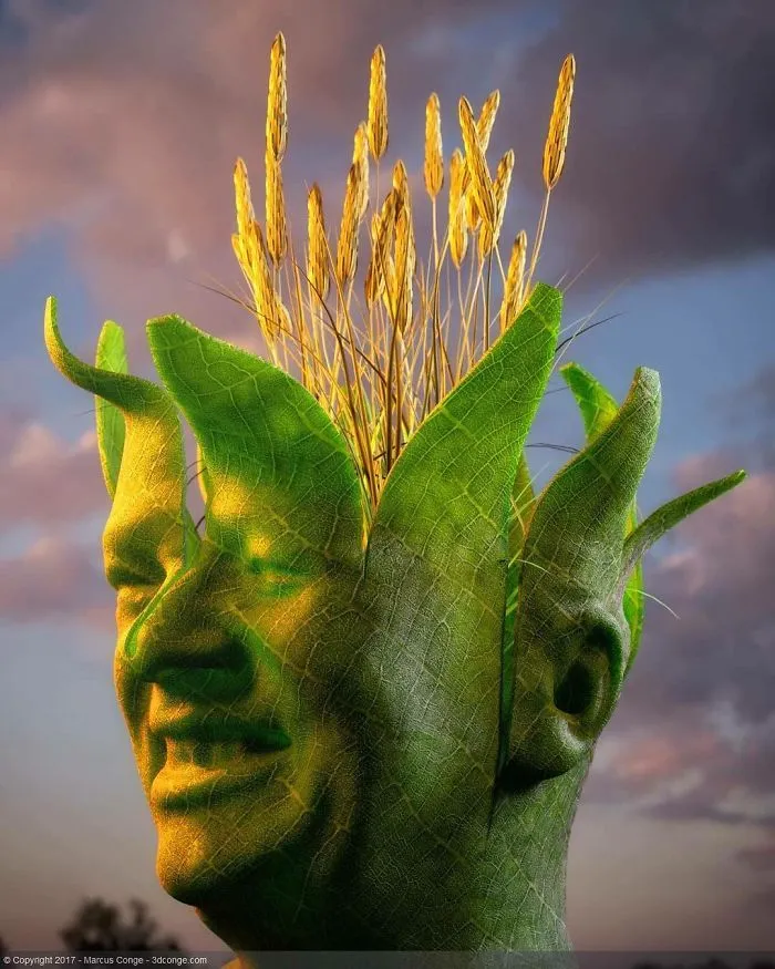 86 Bizarre Surrealistic 3D Human Sculptures By Marcus Conge