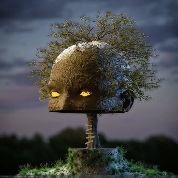 86 Bizarre Surrealistic 3D Human Sculptures By Marcus Conge
