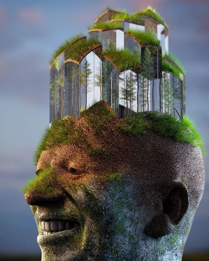 86 Bizarre Surrealistic 3D Human Sculptures By Marcus Conge