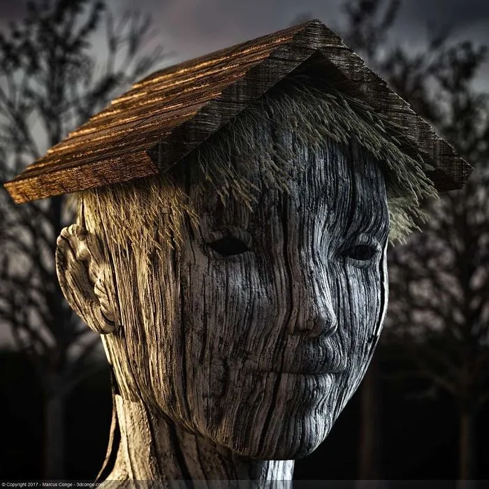 86 Bizarre Surrealistic 3D Human Sculptures By Marcus Conge
