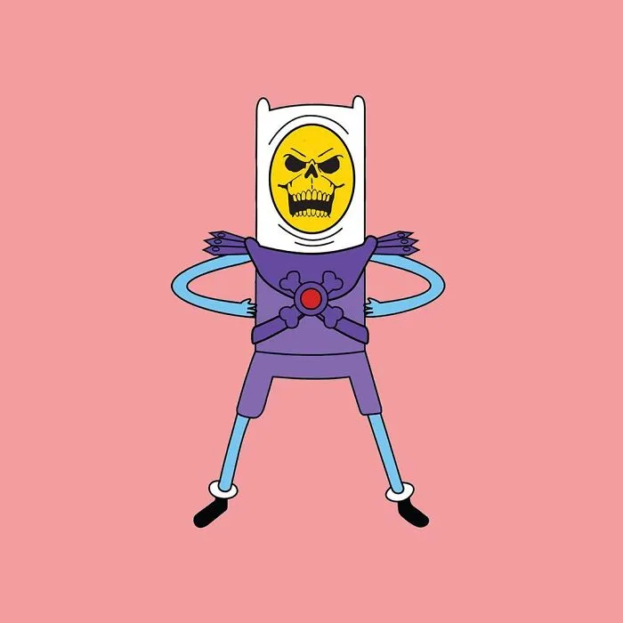 Artist Creates These Weird But Good-Looking Pop Culture And Cartoon Character Mash-Ups, Calls It 'Pop Mash' (30 Pics)