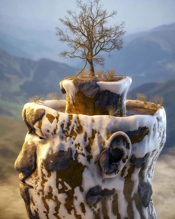 86 Bizarre Surrealistic 3D Human Sculptures By Marcus Conge
