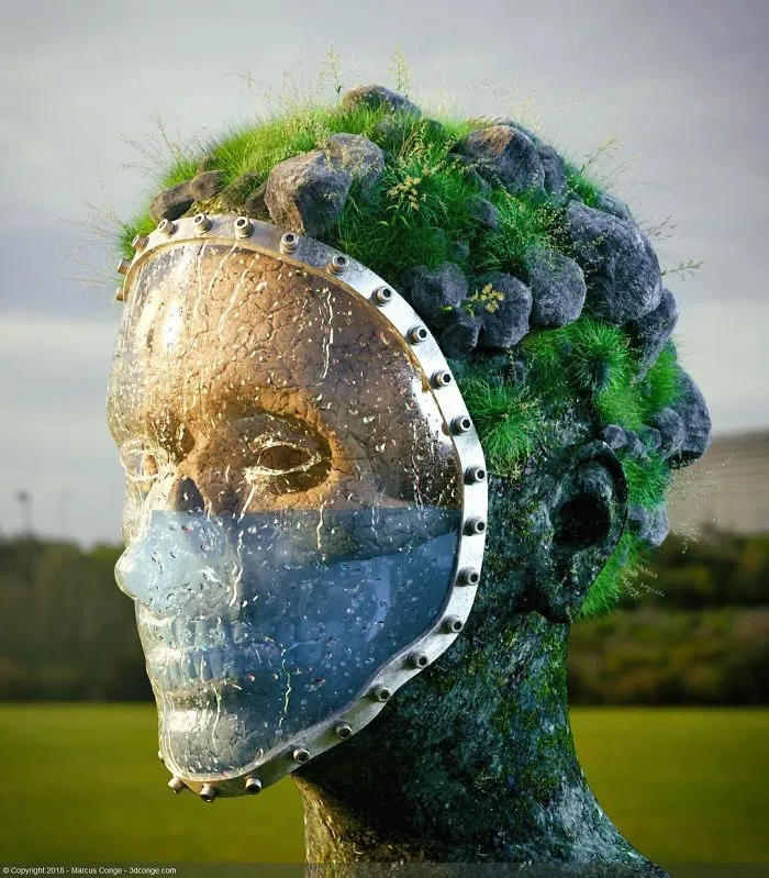 86 Bizarre Surrealistic 3D Human Sculptures By Marcus Conge