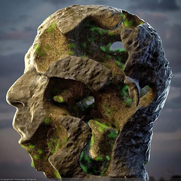 86 Bizarre Surrealistic 3D Human Sculptures By Marcus Conge