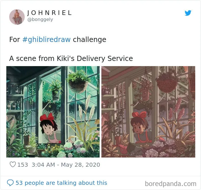 Viral Challenge Has People Redrawing Studio Ghibli Characters In Their Own Style, And Here's 35 Of The Most Impressive Recreations