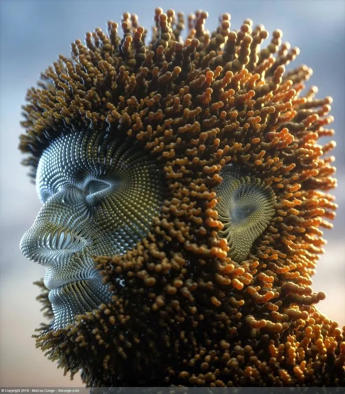 86 Bizarre Surrealistic 3D Human Sculptures By Marcus Conge