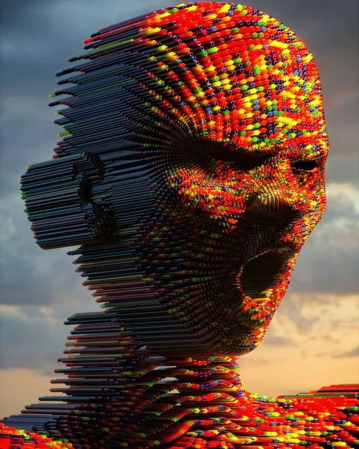 86 Bizarre Surrealistic 3D Human Sculptures By Marcus Conge