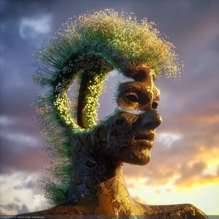 86 Bizarre Surrealistic 3D Human Sculptures By Marcus Conge