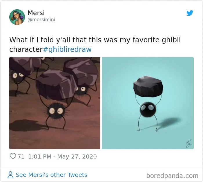 Viral Challenge Has People Redrawing Studio Ghibli Characters In Their Own Style, And Here's 35 Of The Most Impressive Recreations