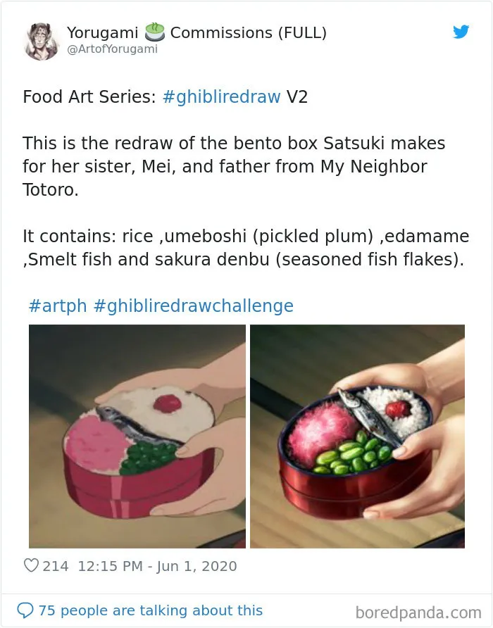 Viral Challenge Has People Redrawing Studio Ghibli Characters In Their Own Style, And Here's 35 Of The Most Impressive Recreations