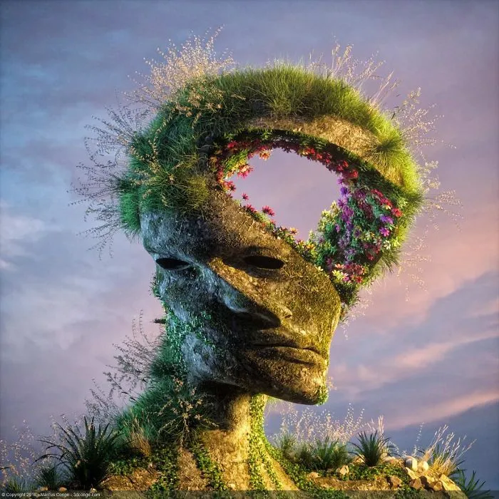 86 Bizarre Surrealistic 3D Human Sculptures By Marcus Conge