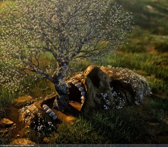 86 Bizarre Surrealistic 3D Human Sculptures By Marcus Conge