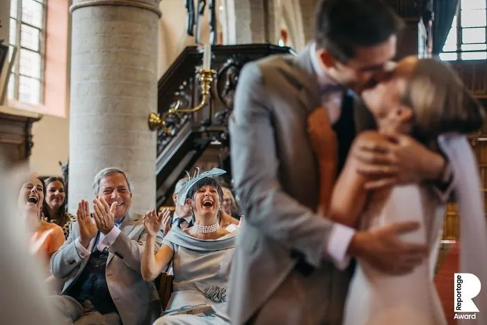 Estos fotógrafos han enviado a nuestro concurso las mejores fotos espontáneas en bodas, y aquí están las 22 mejores