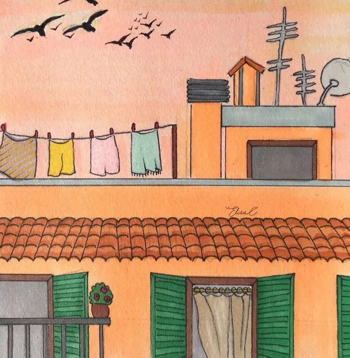 I Illustrate The Daily Life Of My Cat And Me During The Lockdown In Rome (48 Pics)