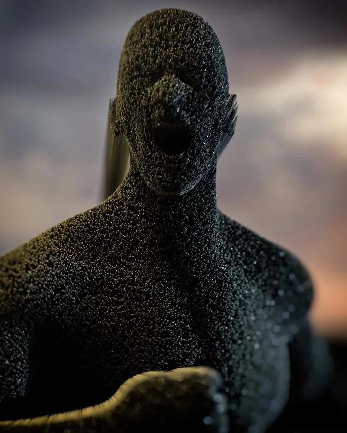 86 Bizarre Surrealistic 3D Human Sculptures By Marcus Conge