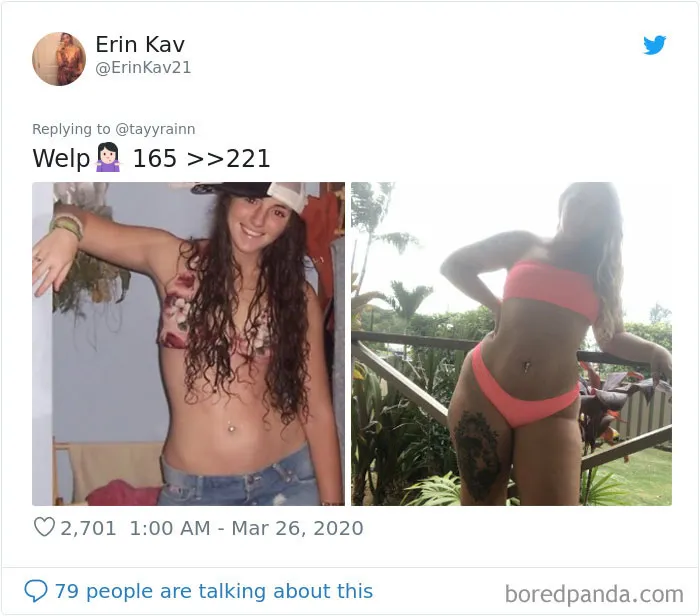 35 Before And After Weight Gain Pics That Women Posted To Celebrate Self-Love