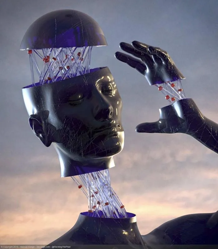 86 Bizarre Surrealistic 3D Human Sculptures By Marcus Conge