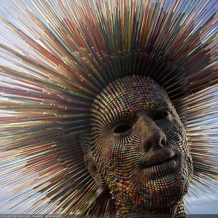 86 Bizarre Surrealistic 3D Human Sculptures By Marcus Conge