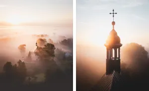 I Captured An Amazing View After Flying Through The Fog