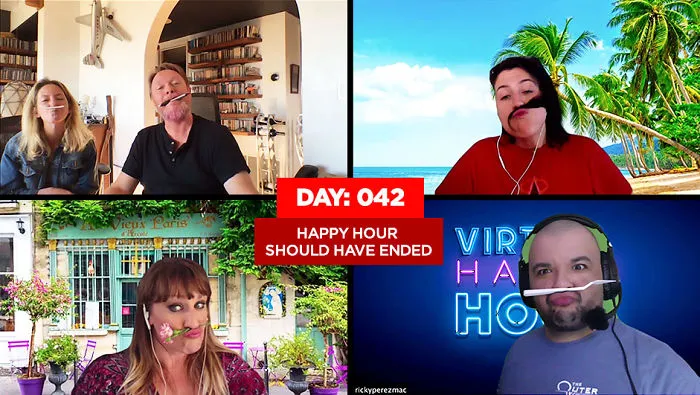 Co-Workers Hilariously Compete To See Who Can Show Up With The Silliest Costume During Their Quarantine Meetings