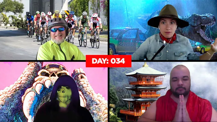 Co-Workers Hilariously Compete To See Who Can Show Up With The Silliest Costume During Their Quarantine Meetings