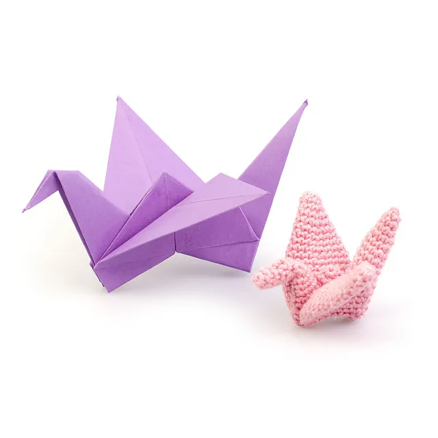 Crochet An Amigurumi Origami Crane With This Free Pattern