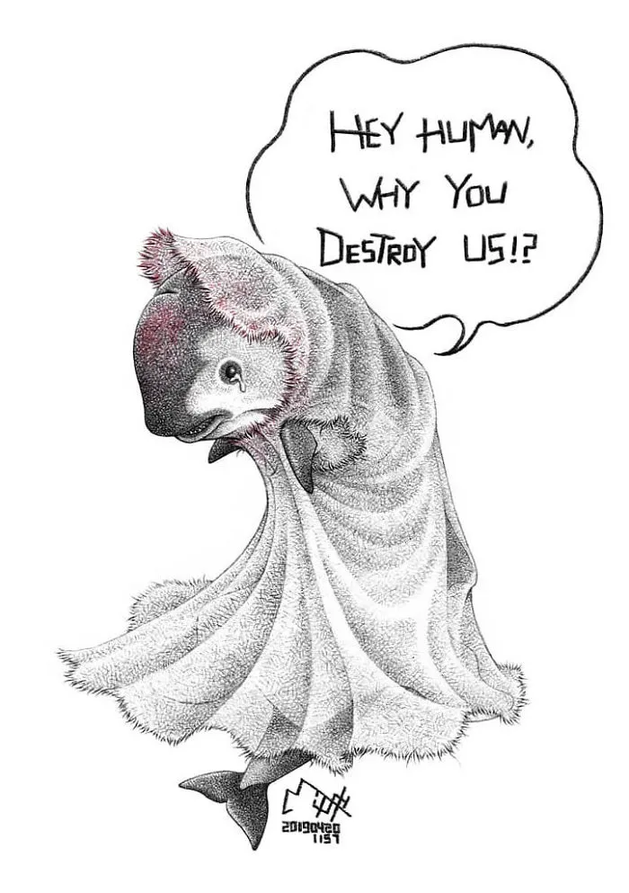 Artist Tries To Raise Awareness About Animal Abuse With These 33 Uncomfortable Illustrations