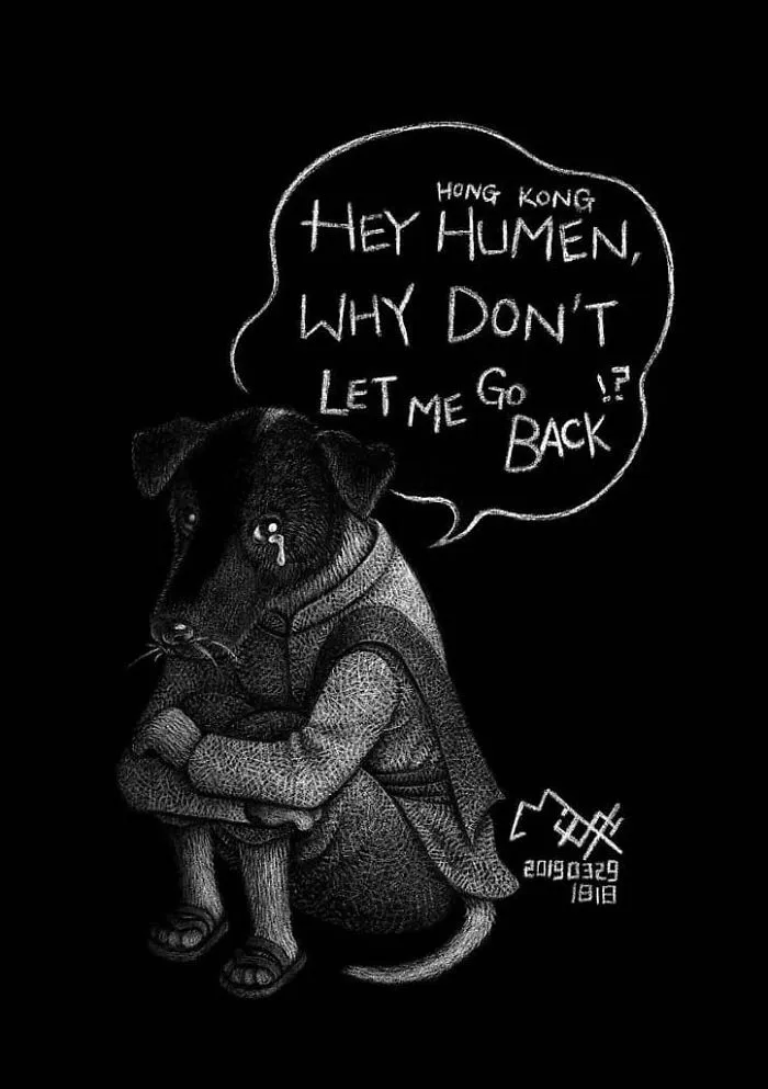Artist Tries To Raise Awareness About Animal Abuse With These 33 Uncomfortable Illustrations