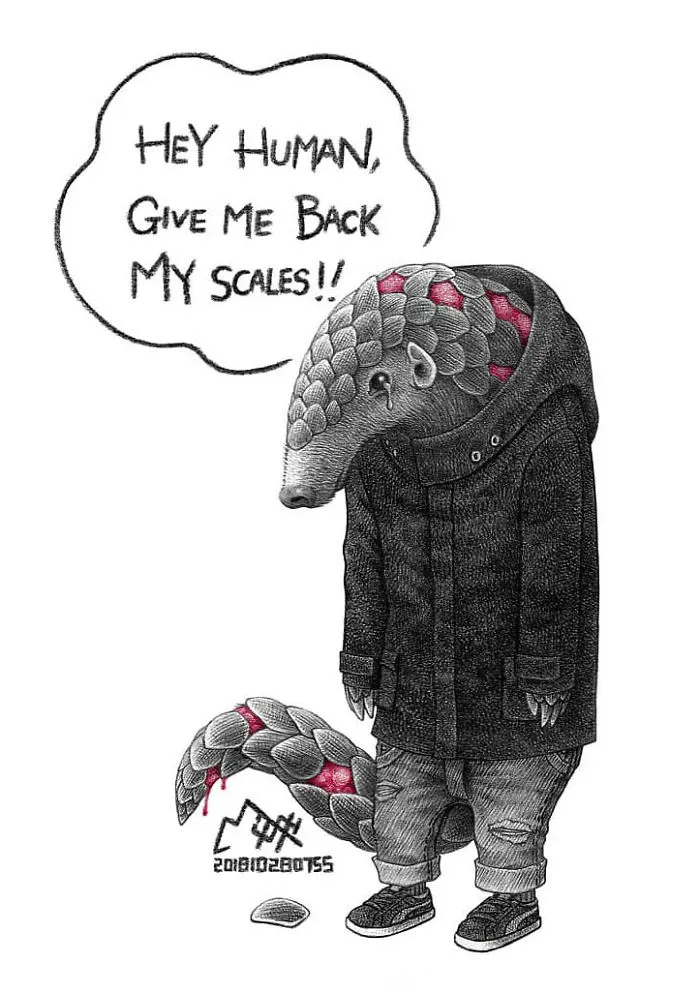 Artist Tries To Raise Awareness About Animal Abuse With These 33 Uncomfortable Illustrations