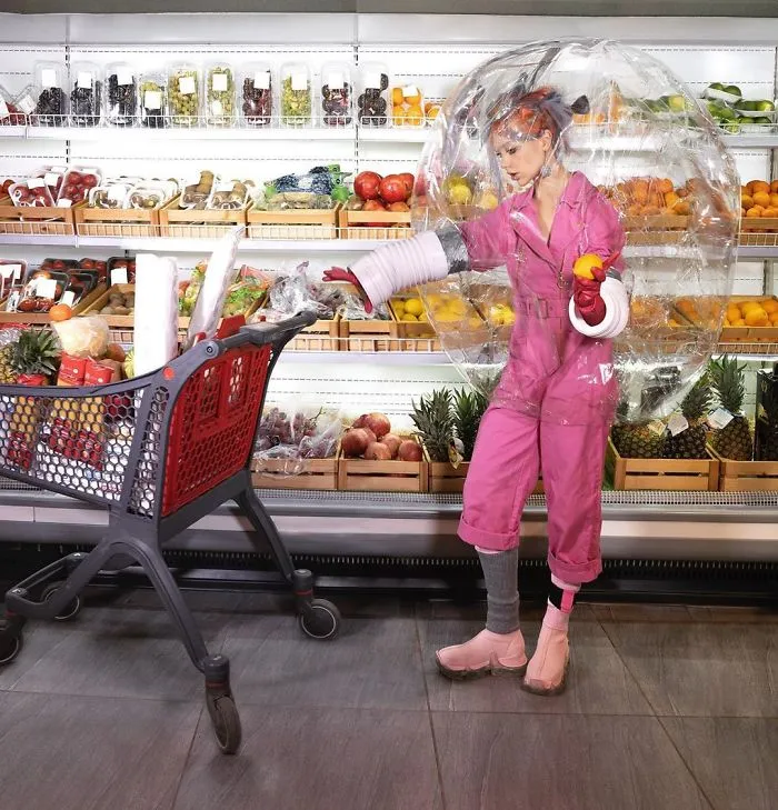 Russian Artist Gained 4.5M Followers By Taking Bizarre And Thought-Provoking Photos (35 Pics)