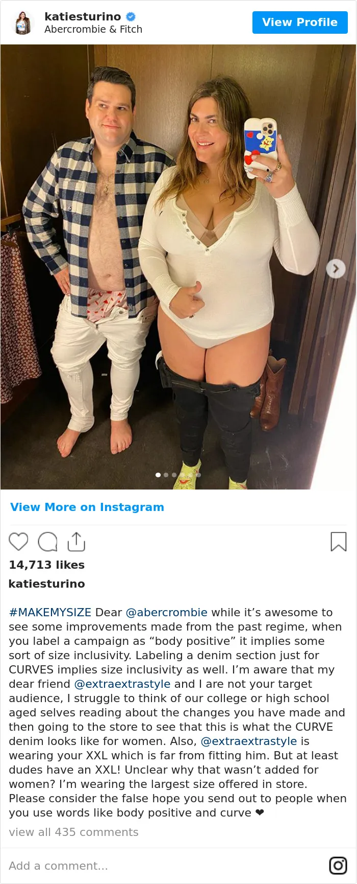 Woman Starts A 'Make My Size' Movement To Remind Companies That Women Come In Different Sizes (25 Pics)