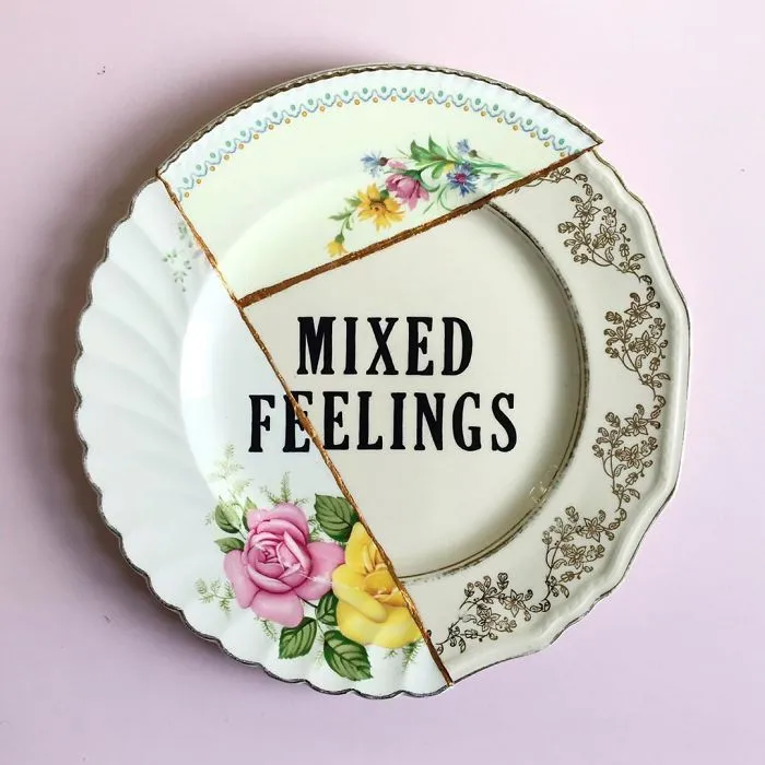 Thrifted Vintage Plates Made Irreverent With Typography By Marie-Claude Marquis (62 Pics)