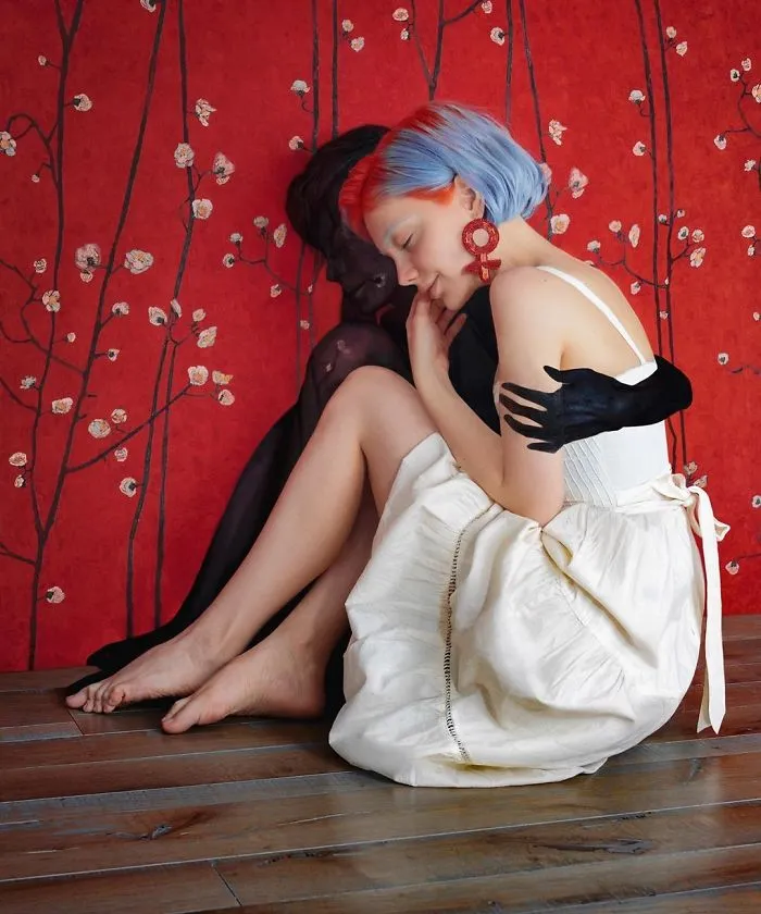 Russian Artist Gained 4.5M Followers By Taking Bizarre And Thought-Provoking Photos