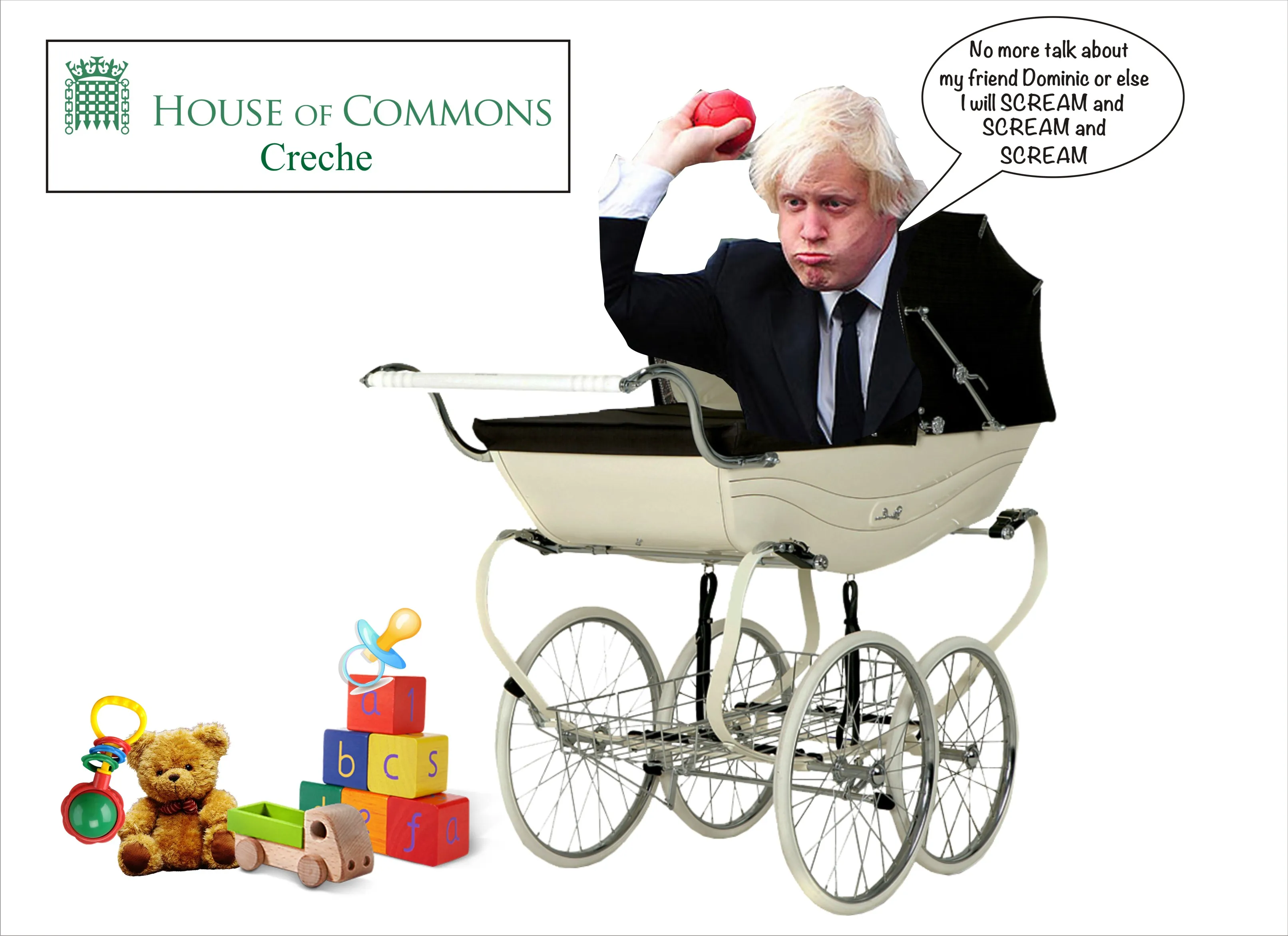 Boris Throws His Toys