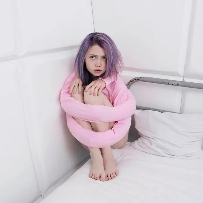 Russian Artist Gained 4.5M Followers By Taking Bizarre And Thought-Provoking Photos