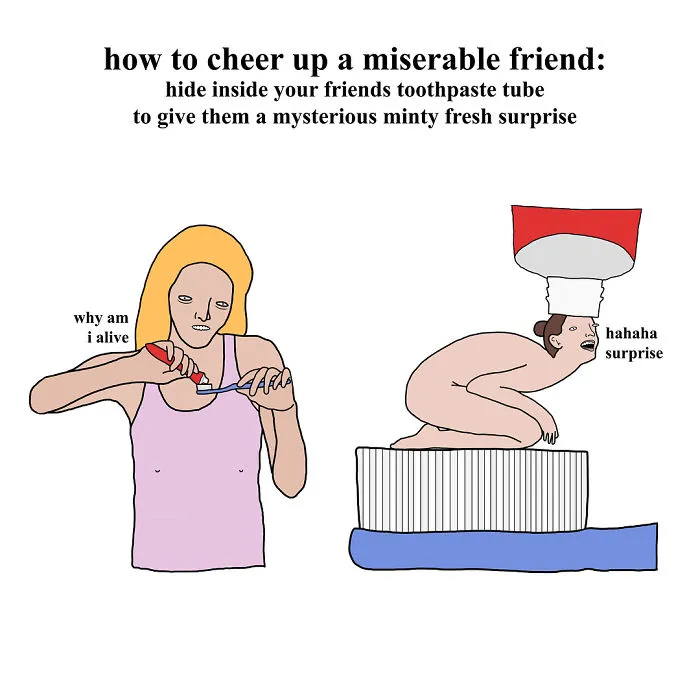 35 Bizarre Comics by Chris (Simpsons Artist) To Totally Weird You Out