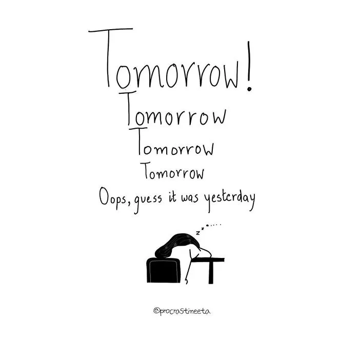 You Will Forget About It On The Day. Also, Is It Monday?
