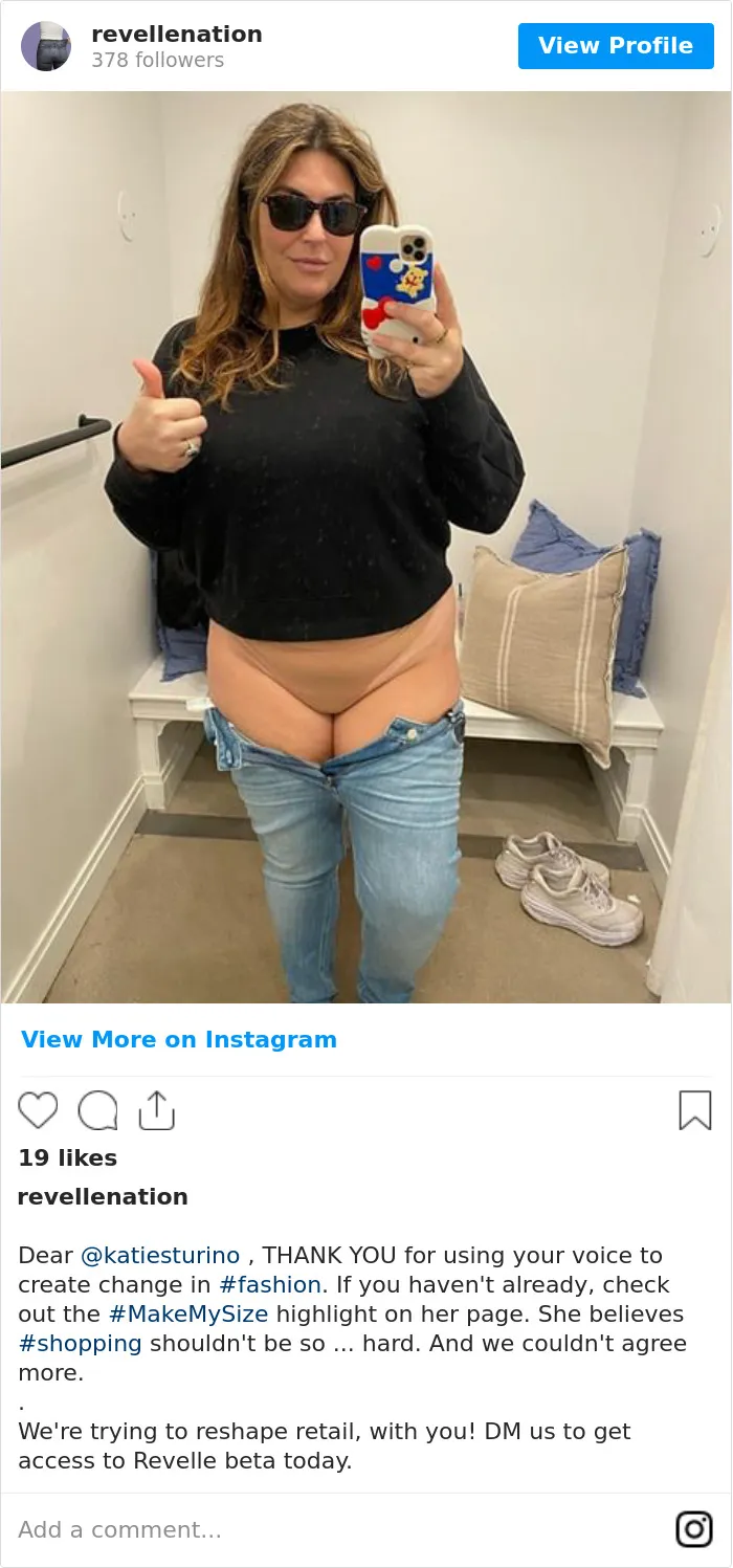 Woman Starts A 'Make My Size' Movement To Remind Companies That Women Come In Different Sizes (25 Pics)