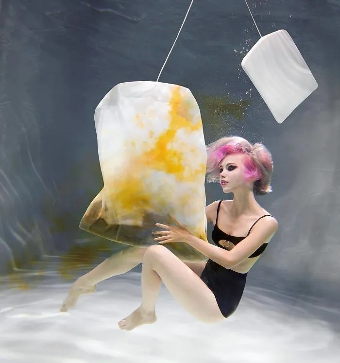 Russian Artist Gained 4.5M Followers By Taking Bizarre And Thought-Provoking Photos (35 Pics)