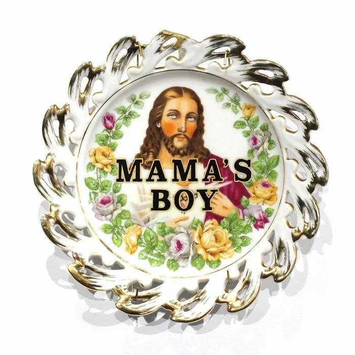 Thrifted Vintage Plates Made Irreverent With Typography By Marie-Claude Marquis (62 Pics)