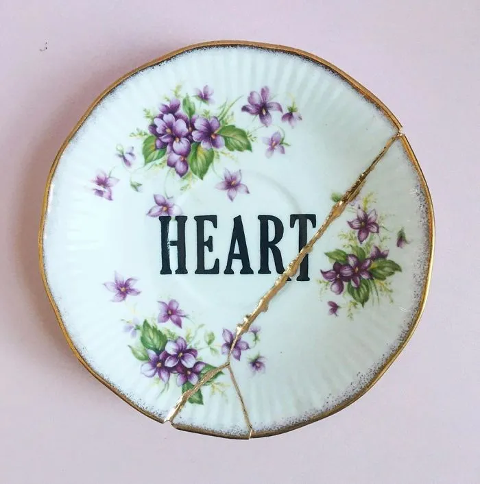 Thrifted Vintage Plates Made Irreverent With Typography By Marie-Claude Marquis (62 Pics)