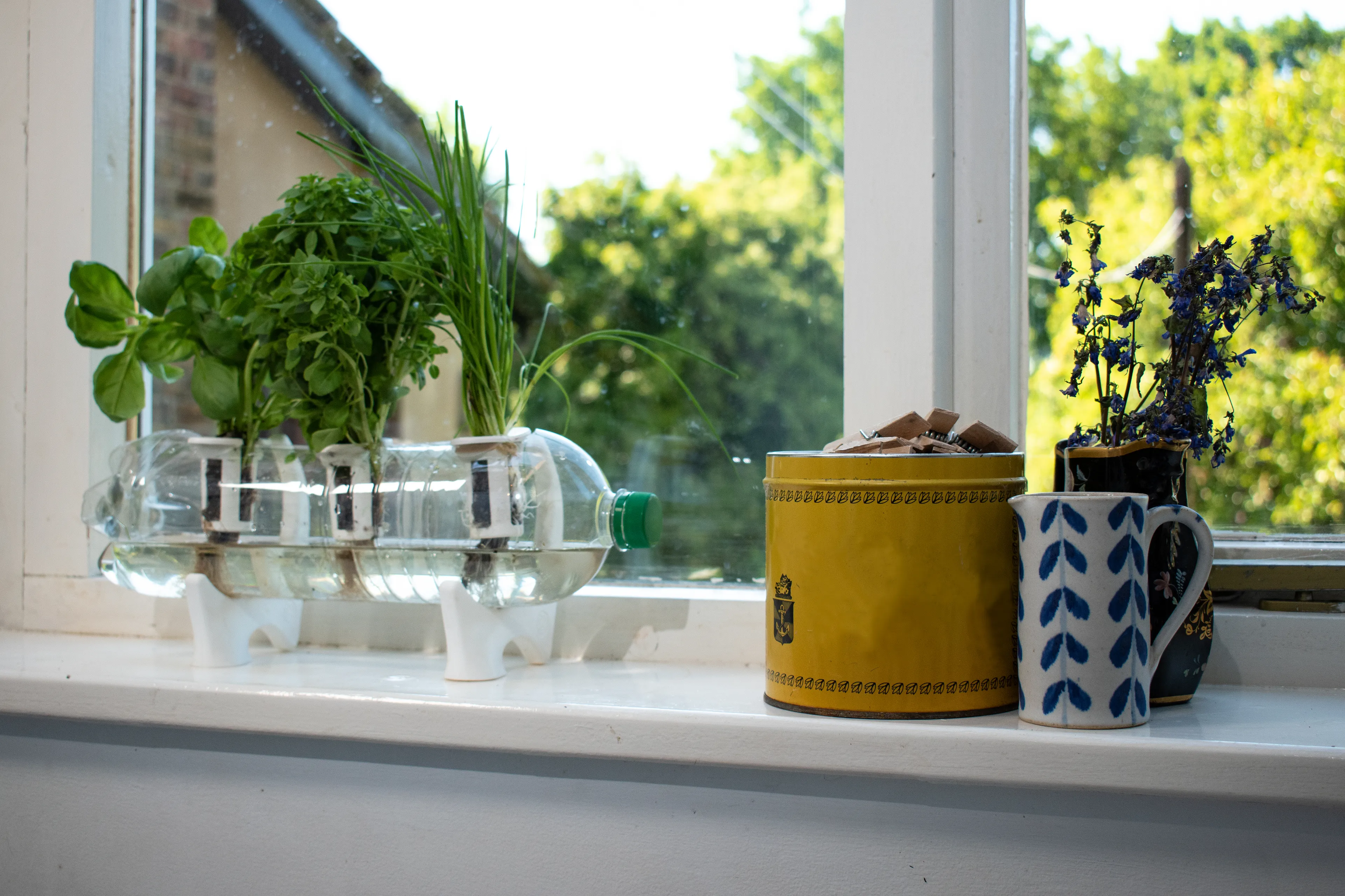 This Kit Turns Any Used Plastic Bottle Into A Beautiful Indoor Farm