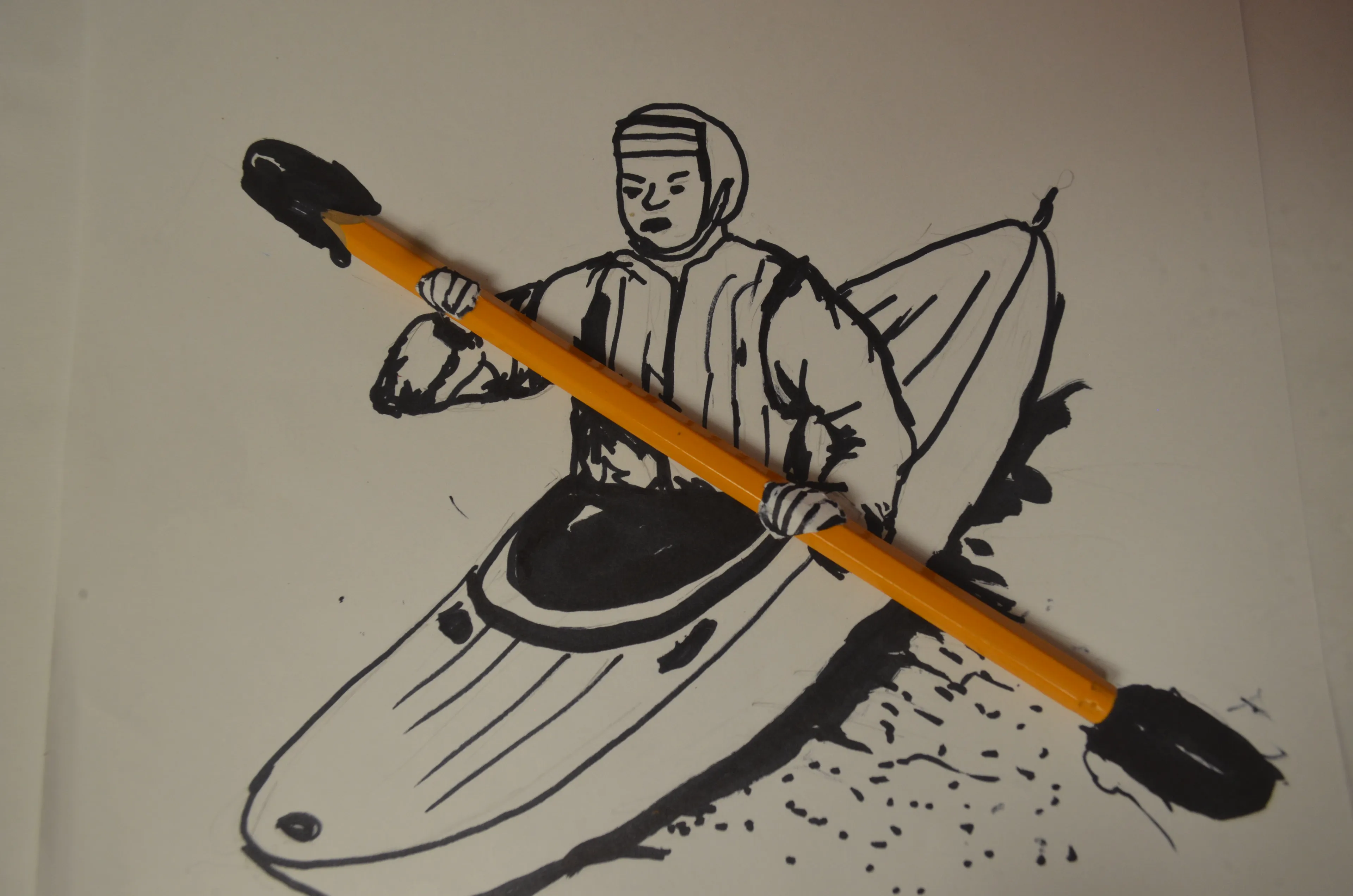 I Made This Using Paper And Pencil Today At Home