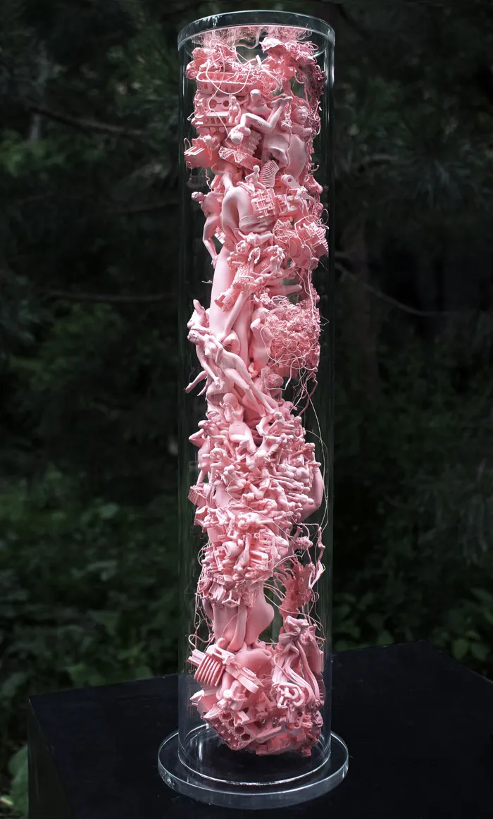 "Female Substance" By Dmitry Kawarga From The Project "Archiviation Of The Posthuman Compost".