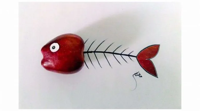 I Create Cartoon Drawings That Interact With Their Surroundings