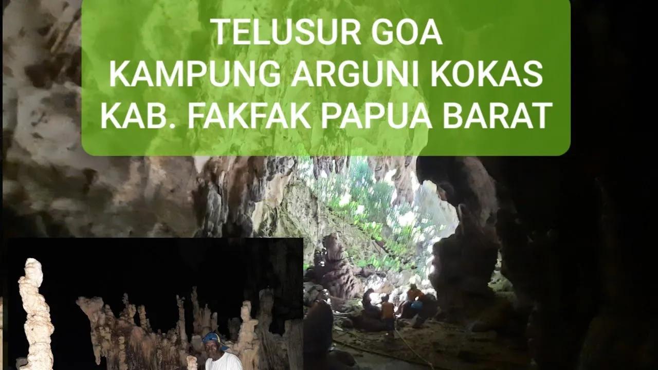 My Brother Make A Video Of A Cave In Fakfak That I Went Last Year