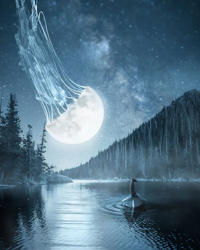 The Glowing Moon