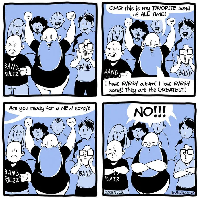 My 40 Fun Comics About My Daily Struggles As A Fat Man