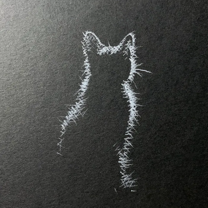 I Add White Light On Black Paper Instead Of Shadows (37 Pics)