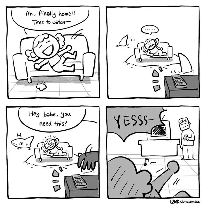 32 Funny Comics Based On Relationships And Everyday Observations By Kippo